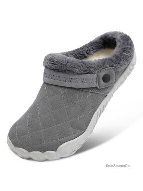 Cozy Furry Slippers Non-Slip House Shoes Fuzzy Fluffy Clogs